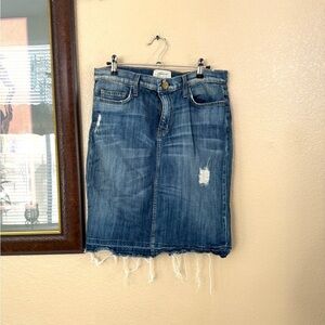 Current / Elliott Denim Skirt Size 30